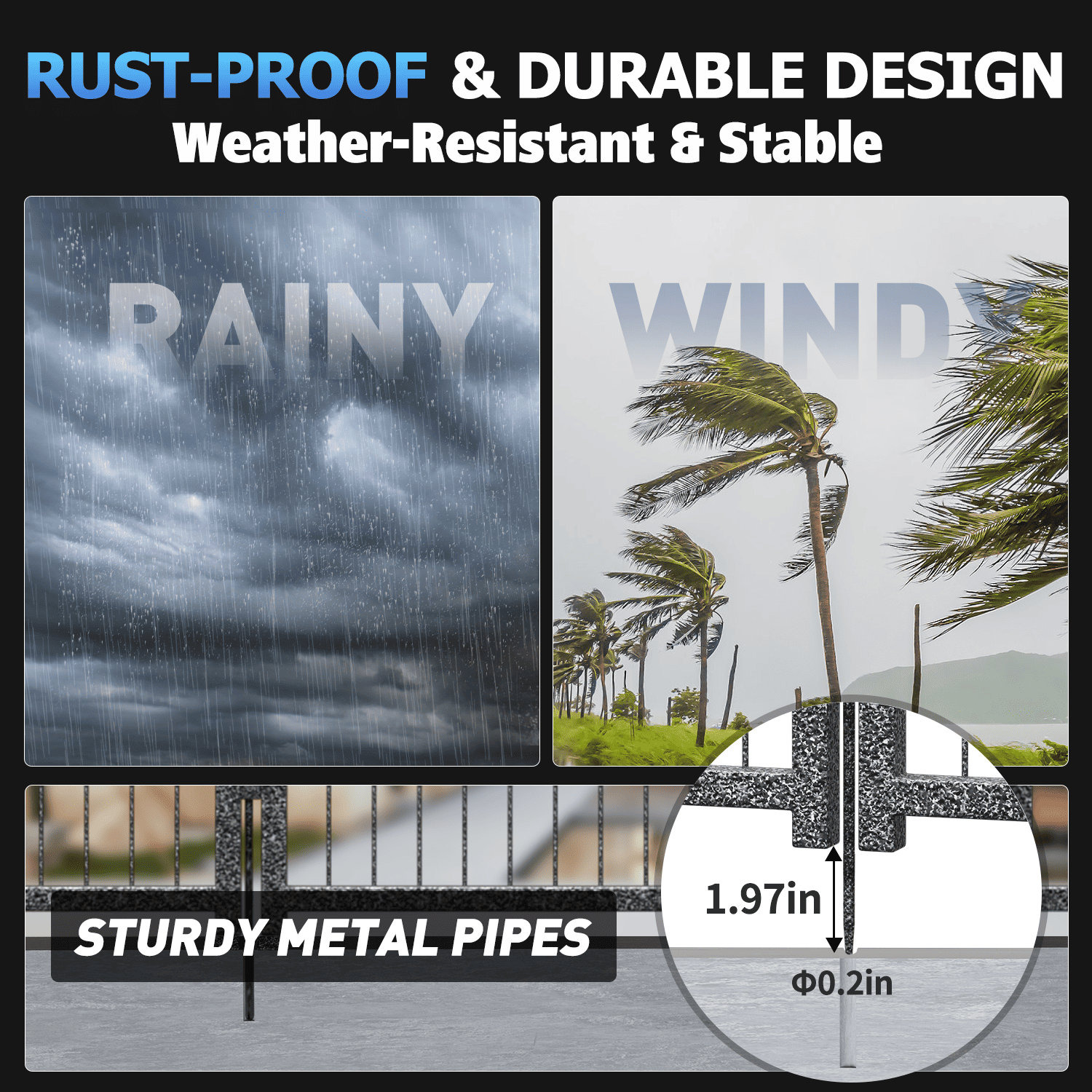 Wire Secure Pool Fence