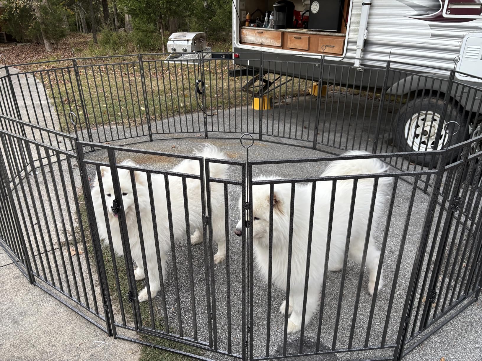 Instant Outdoor Dog Playpen
