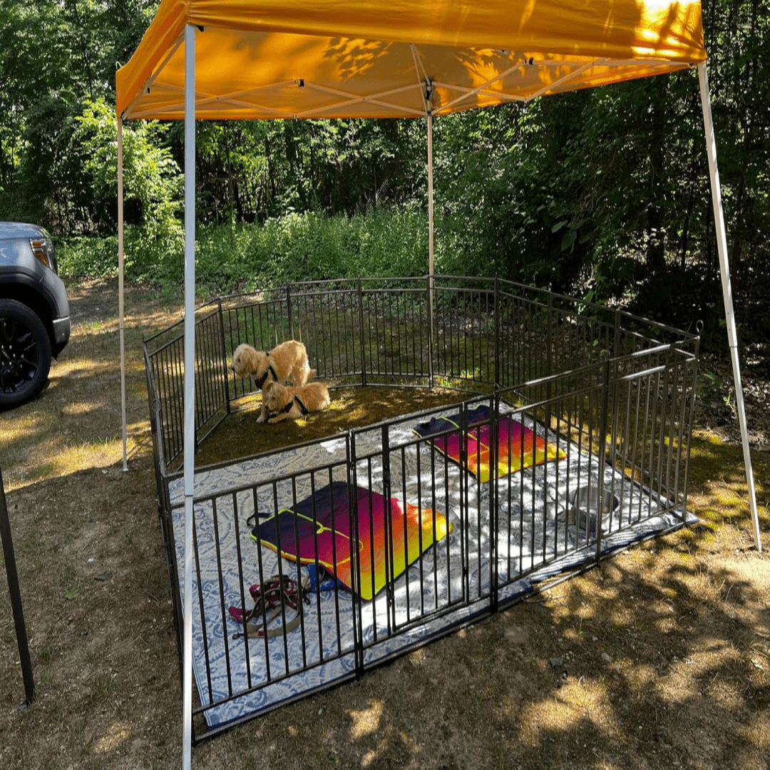 Petorldog Dog Playpen Give your dog a safe, dedicated space in the yard with the Petorldog playpen — the perfect spot for dogs of any size to relax, play, and stay protected. - Petorldog