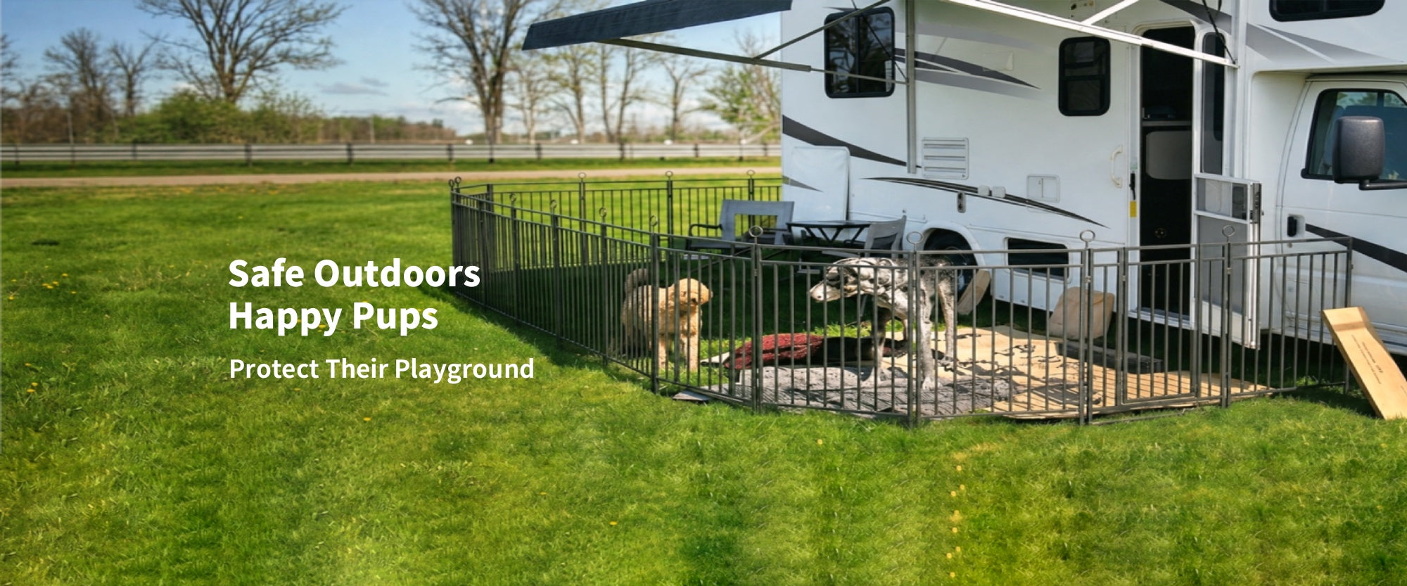 Outdoor Dog Fence