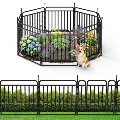 Curved Pet Control Fence