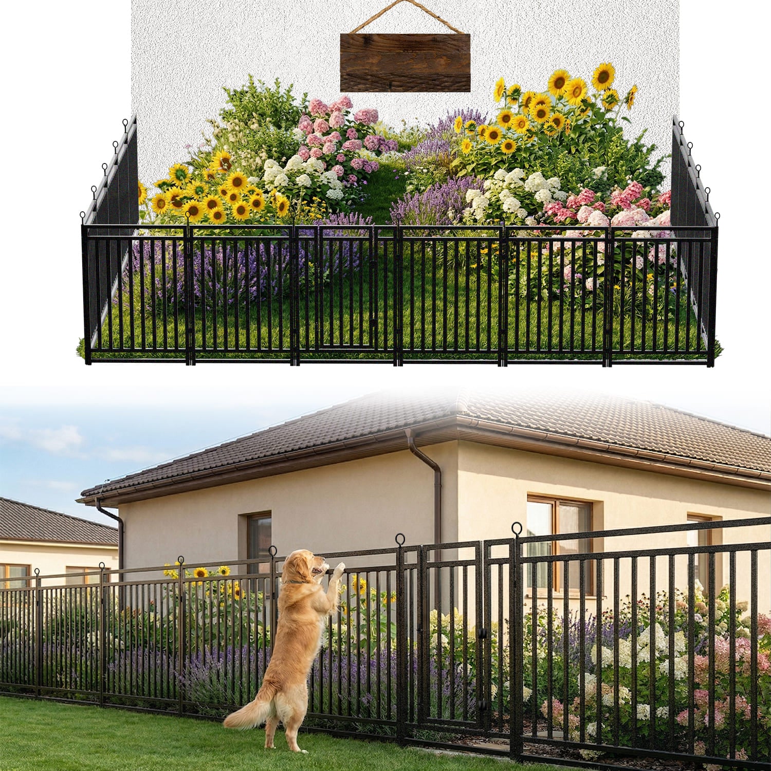 Escape-Proof Yard Fence