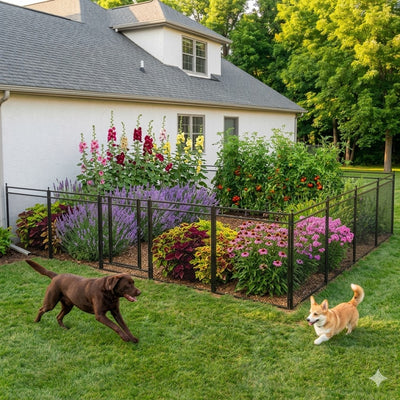Mesh Secure Garden Fence