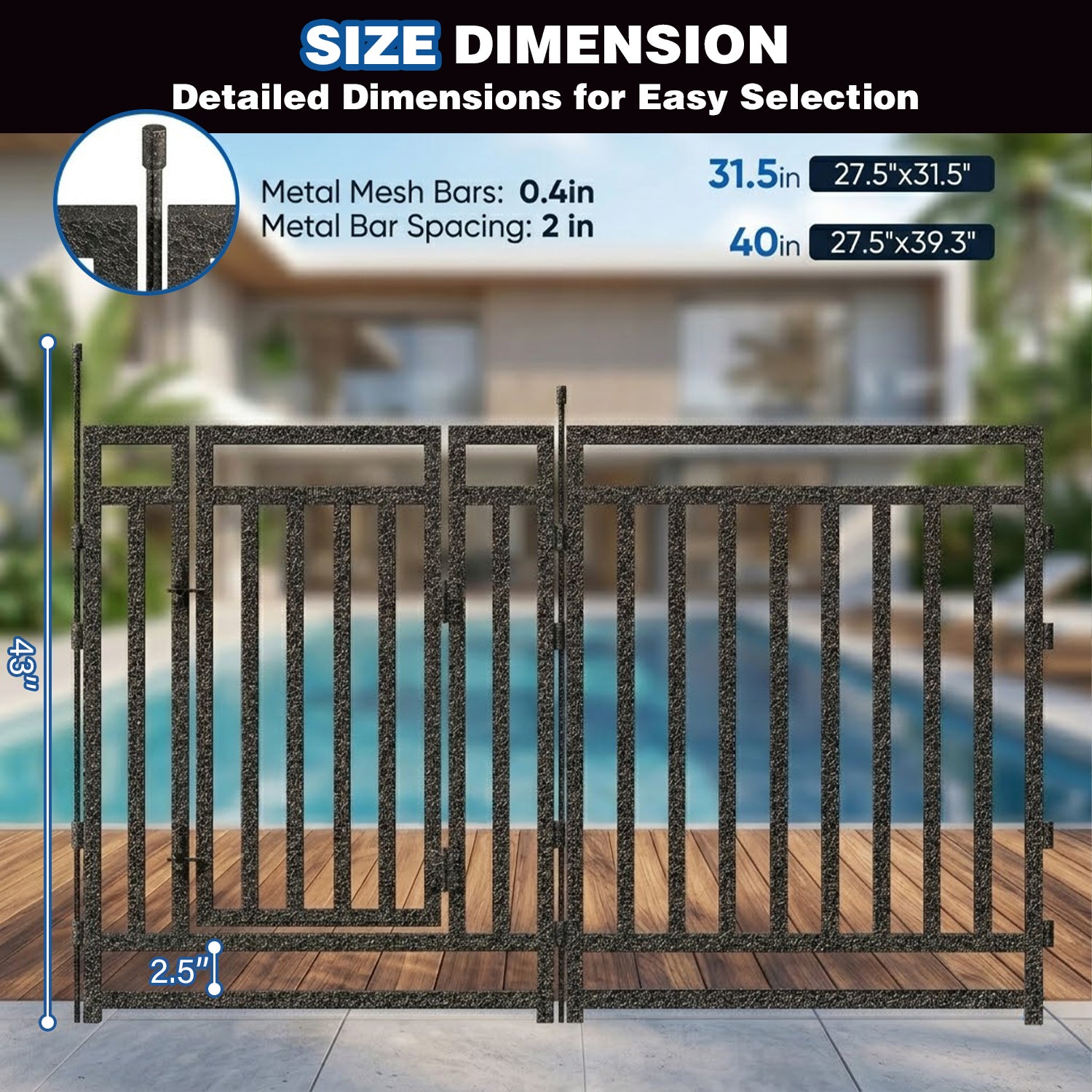 In-Ground Pool Fence