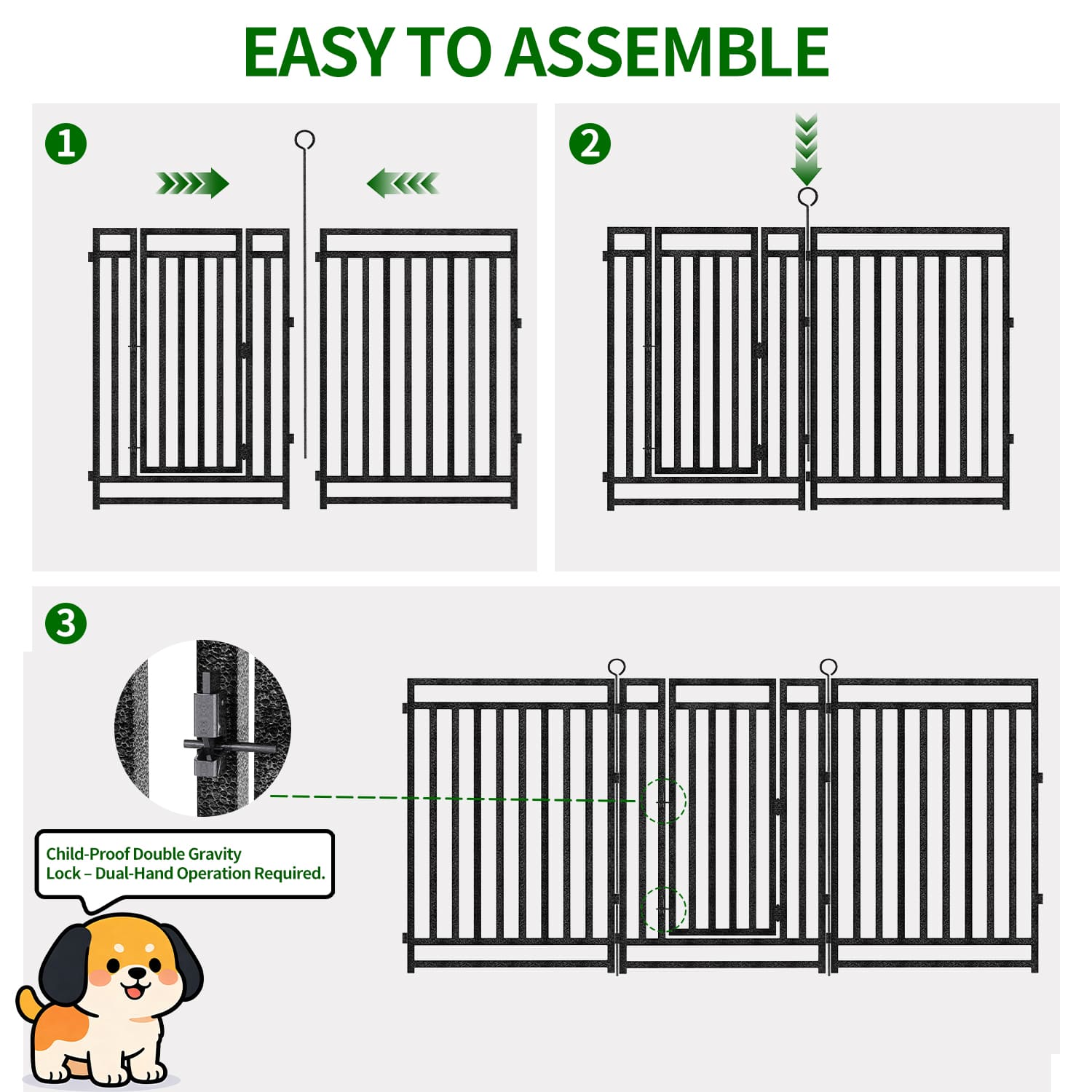 Escape-Proof Yard Fence
