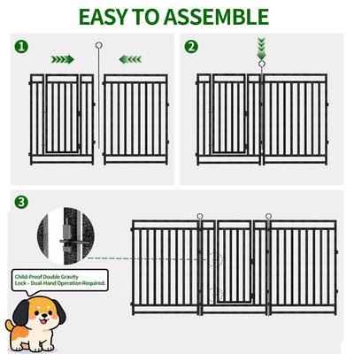 Escape-Proof Yard Fence