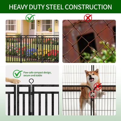 Escape-Proof Yard Fence