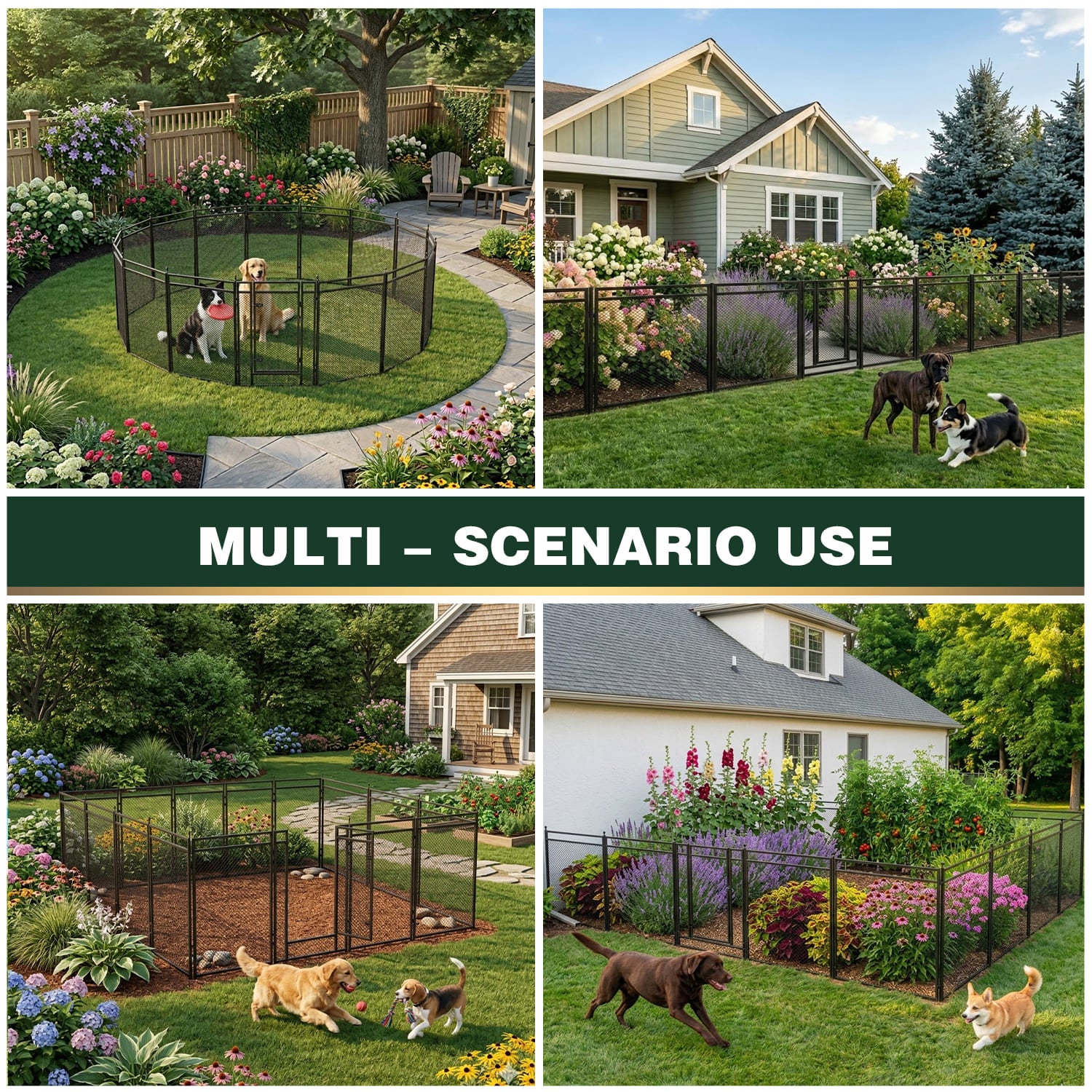 Mesh Secure Garden Fence