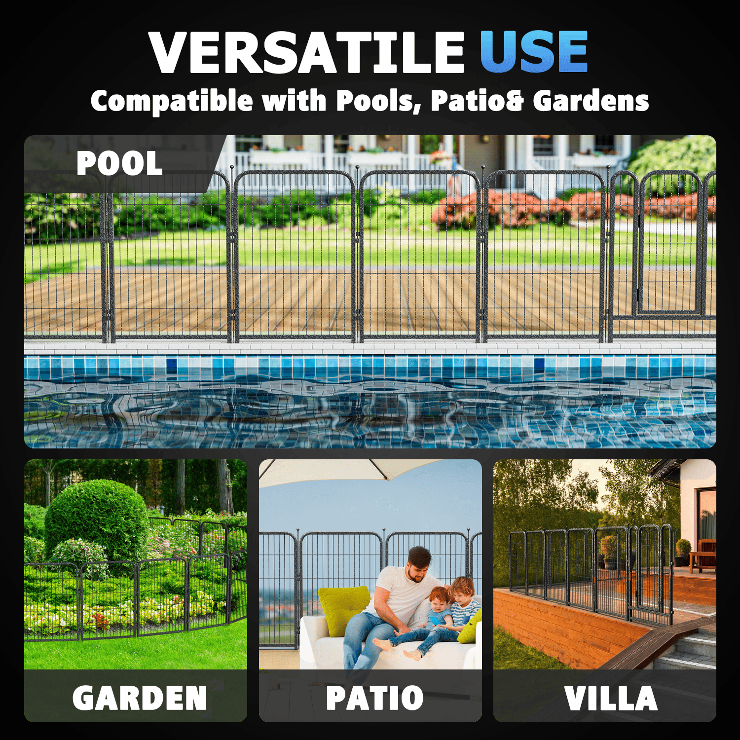 Wire Secure Pool Fence