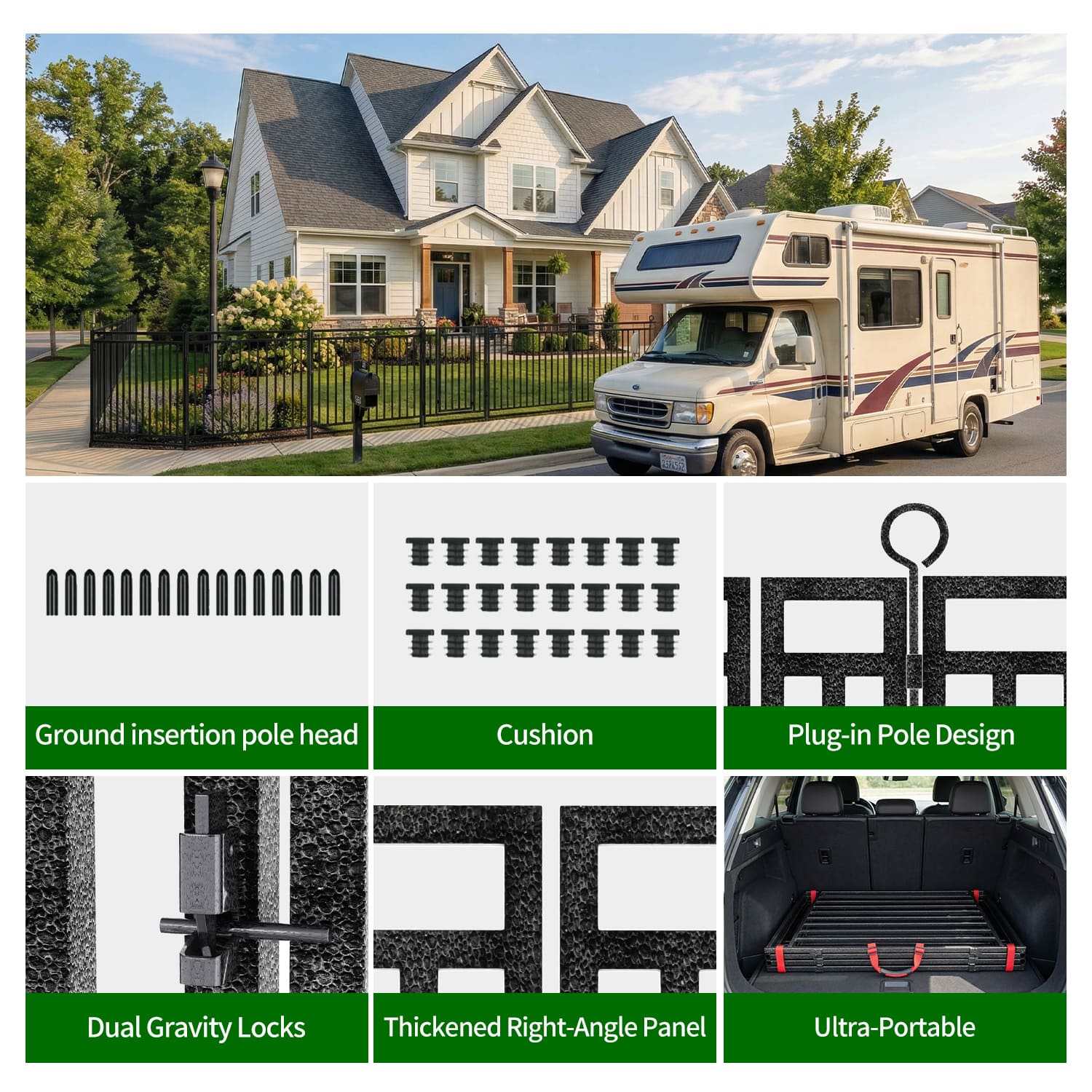 Escape-Proof Yard Fence