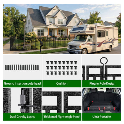 Escape-Proof Yard Fence