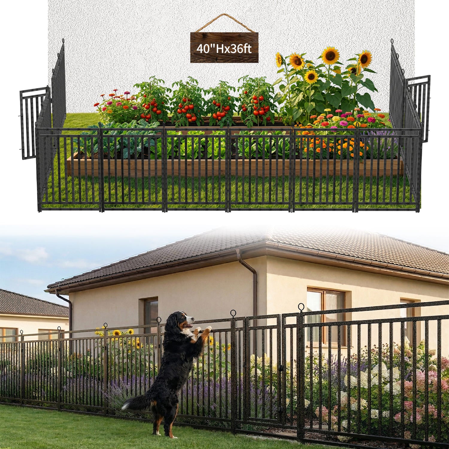 Escape-Proof Yard Fence