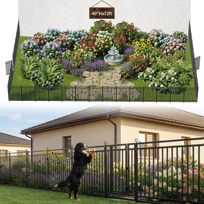 Escape-Proof Yard Fence