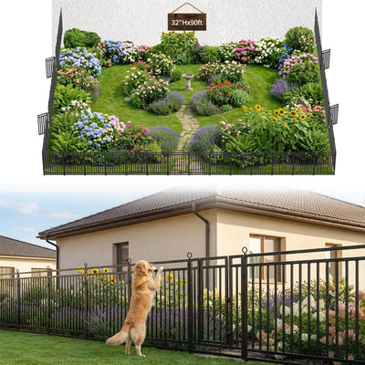 Escape-Proof Yard Fence