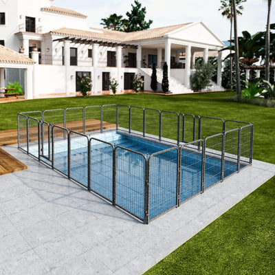 Wire Secure Pool Fence