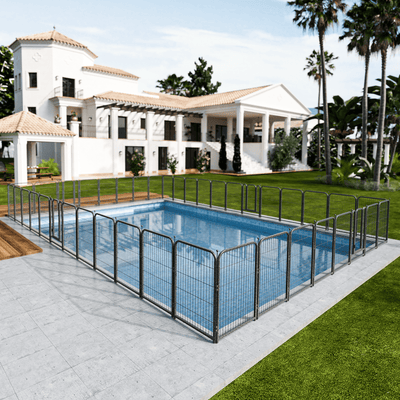 Wire Secure Pool Fence