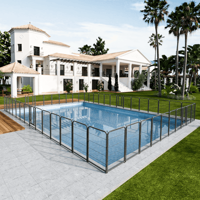 Wire Secure Pool Fence