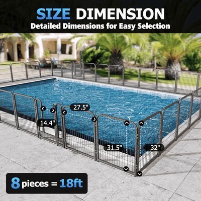 Wire Secure Pool Fence
