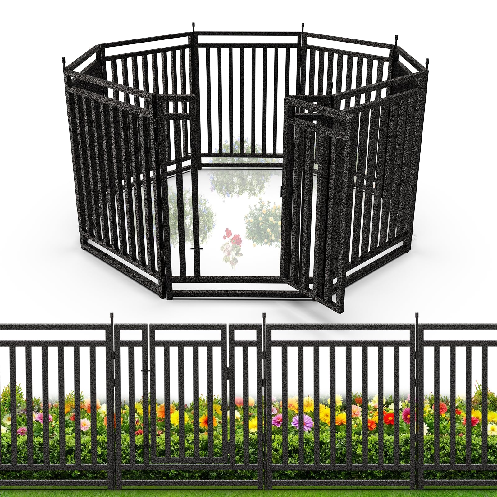 Secure Garden Fence