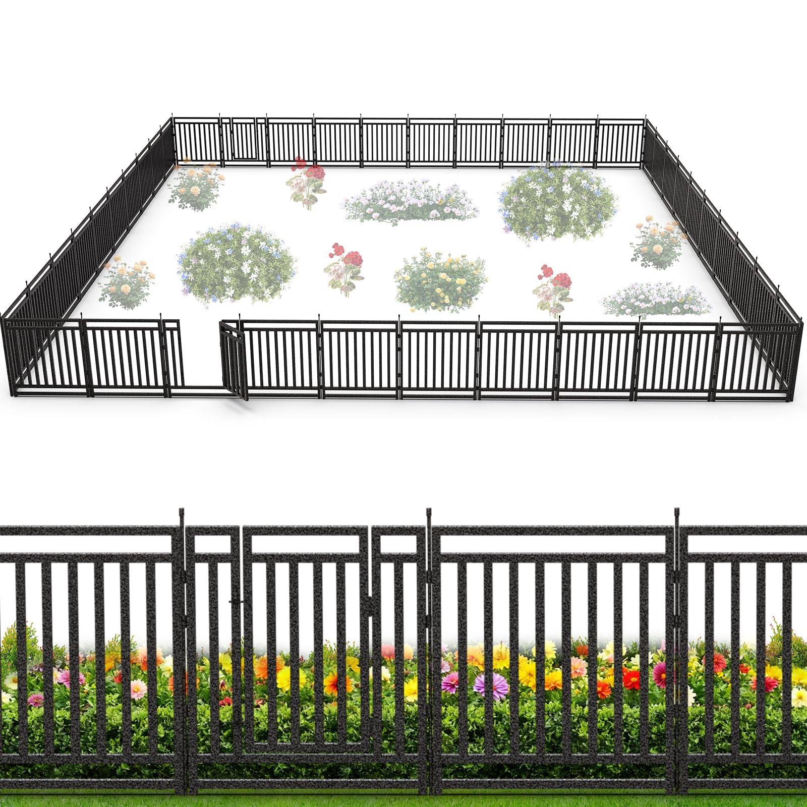 Secure Garden Fence