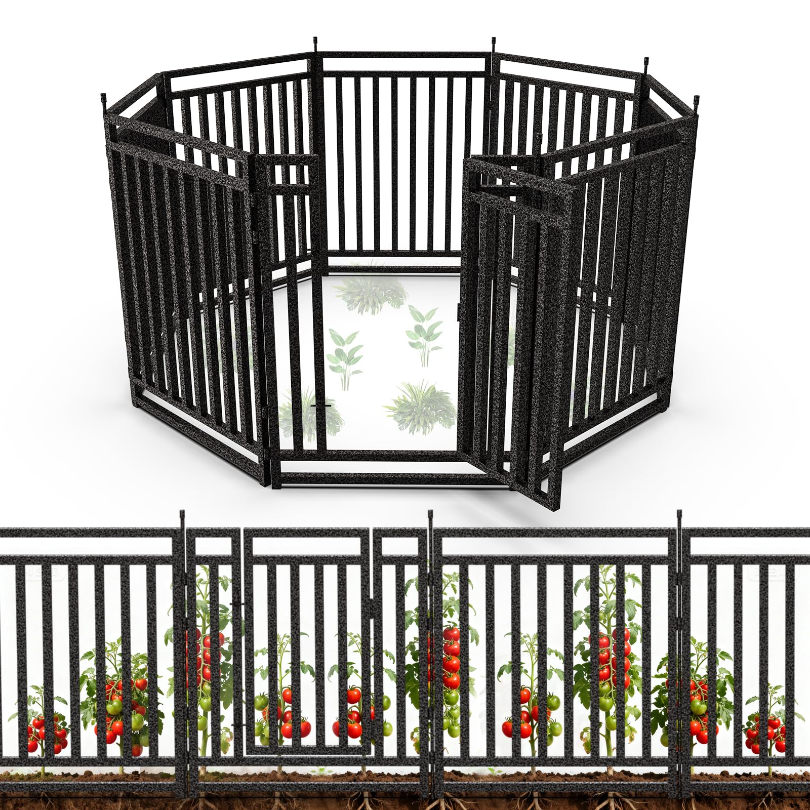 Secure Garden Fence