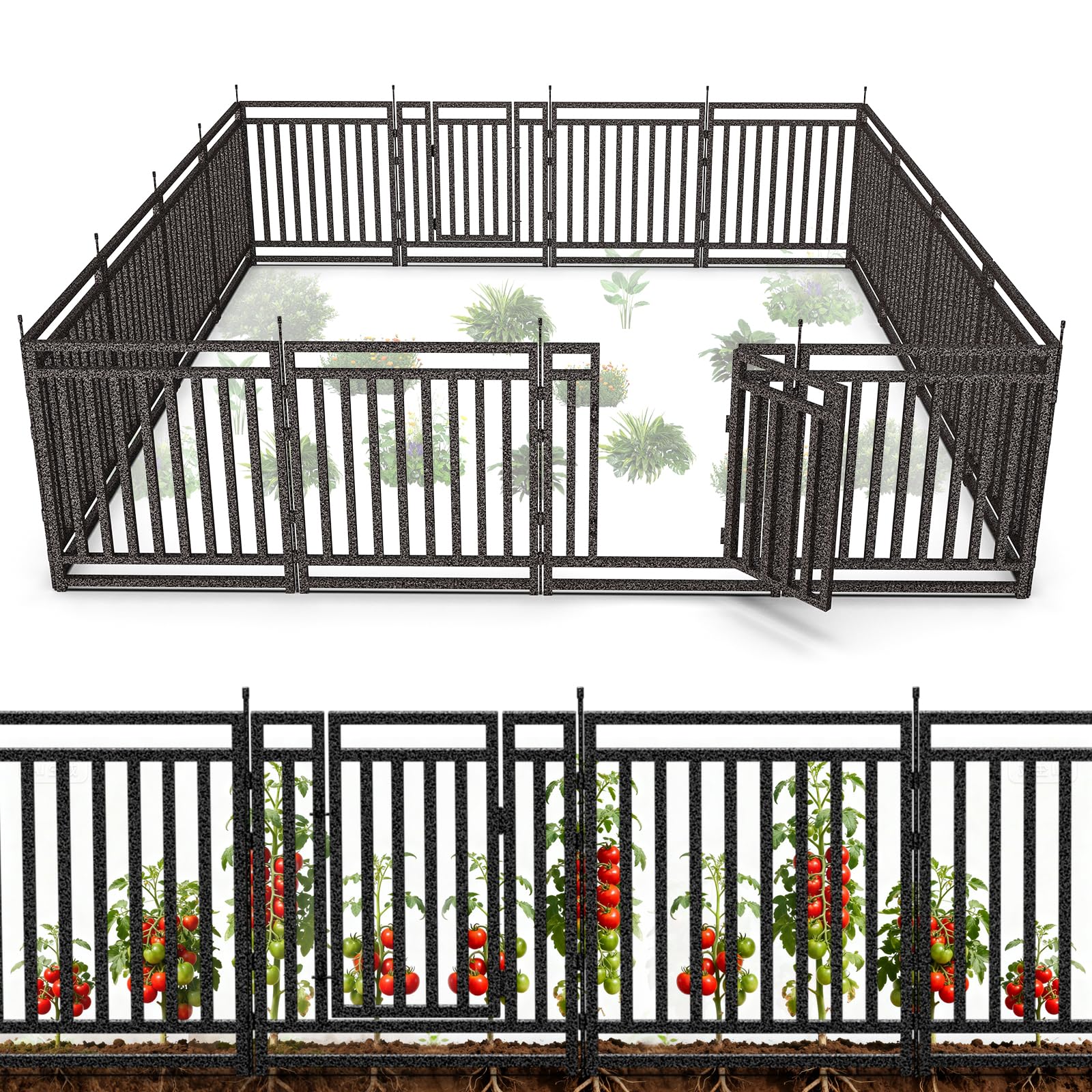Secure Garden Fence