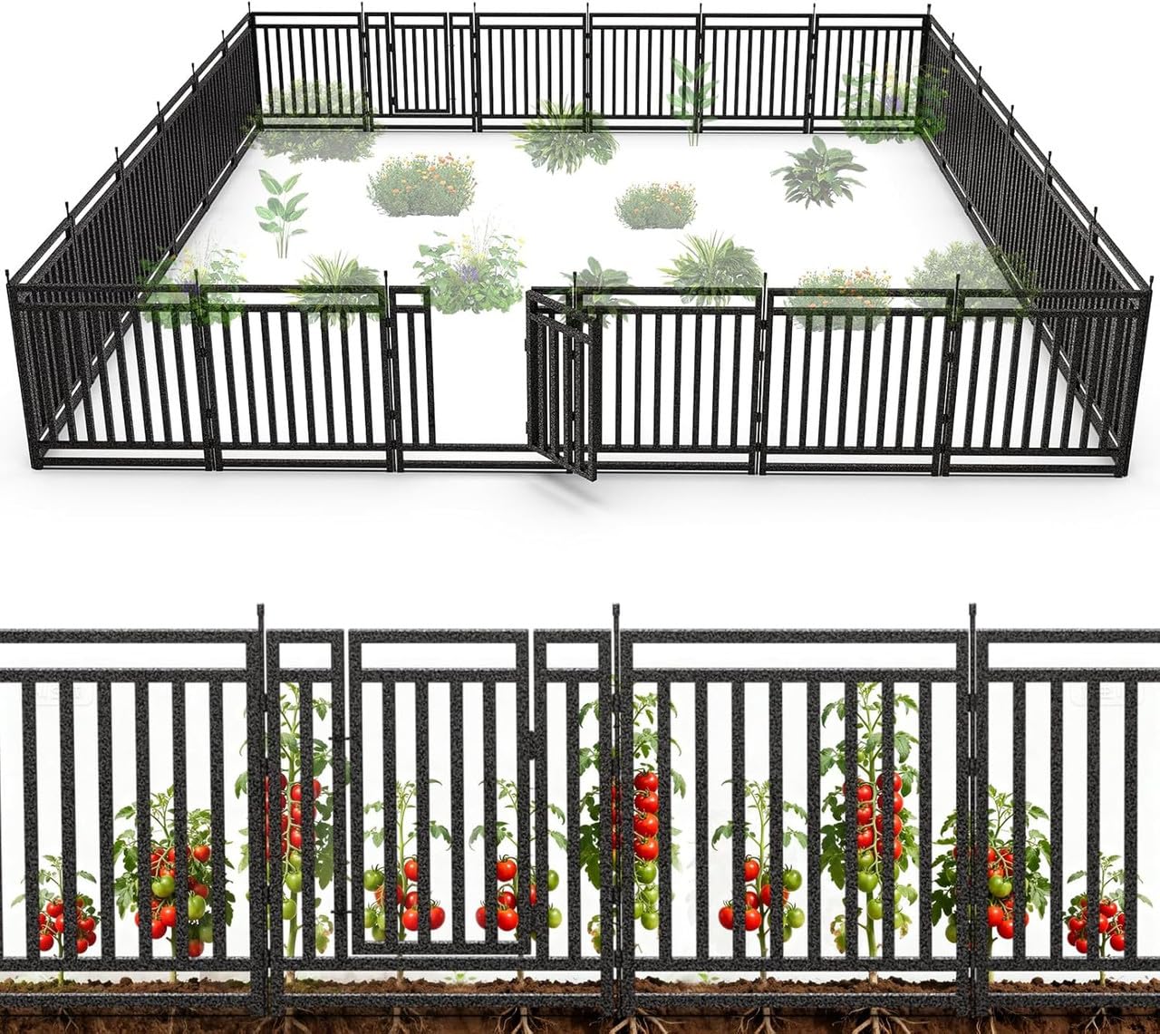 Secure Garden Fence