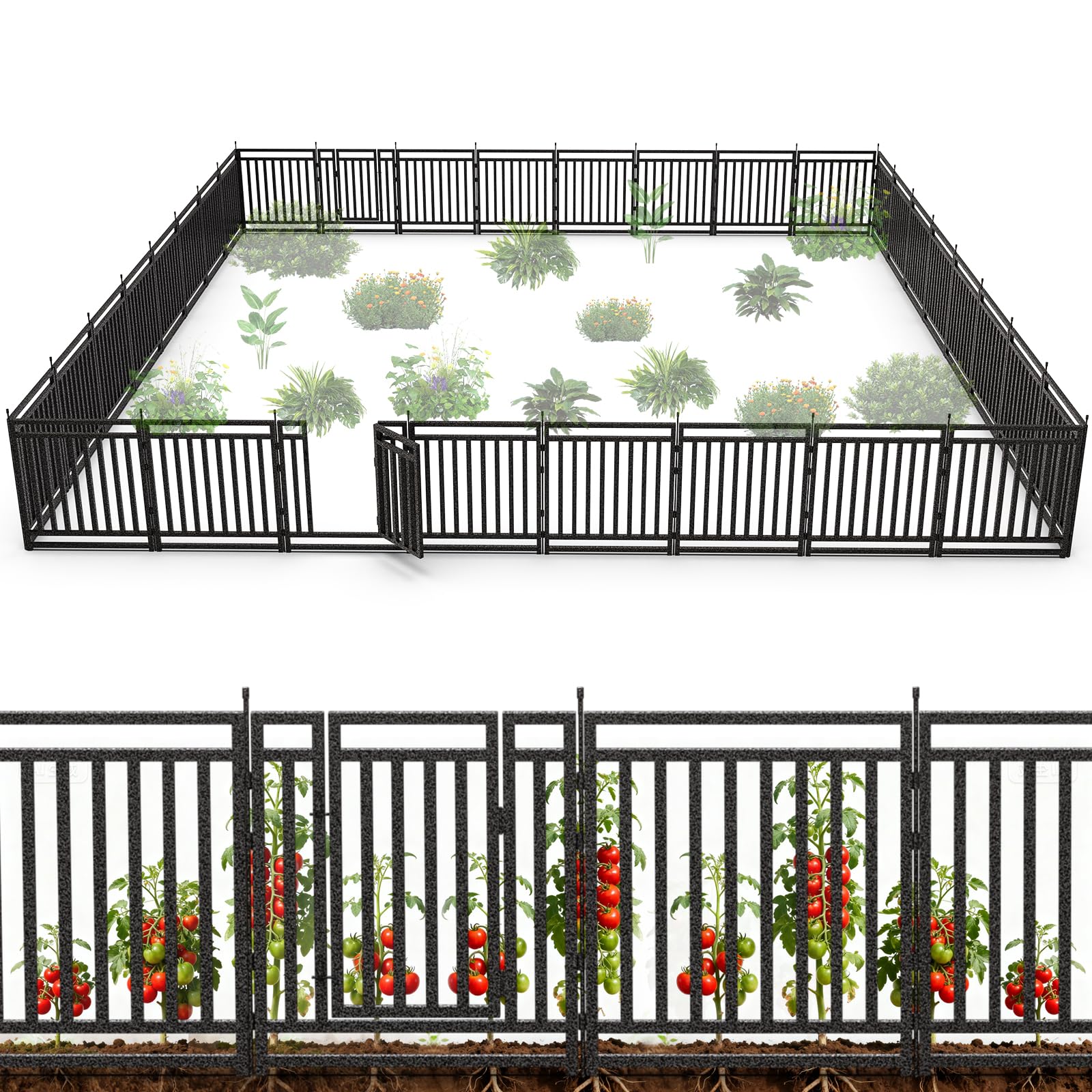 Secure Garden Fence