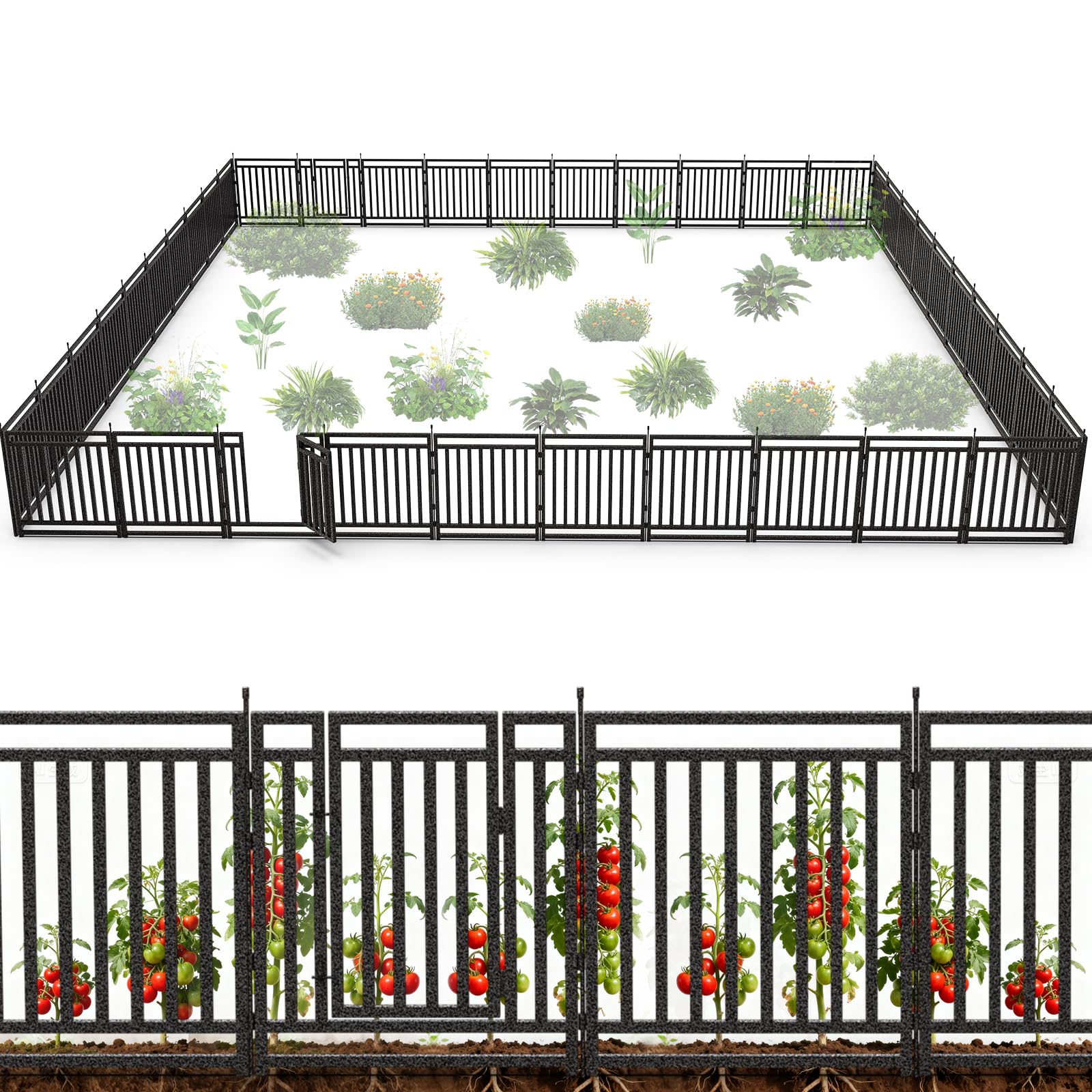 Secure Garden Fence