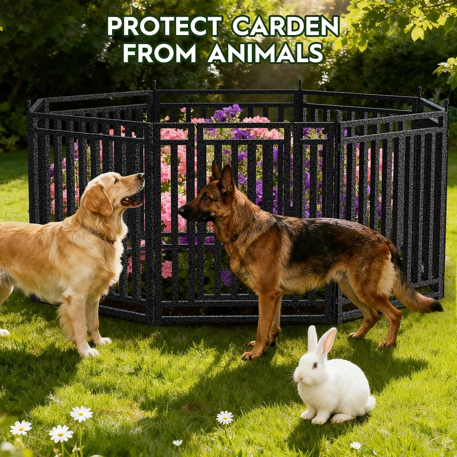 Secure Garden Fence