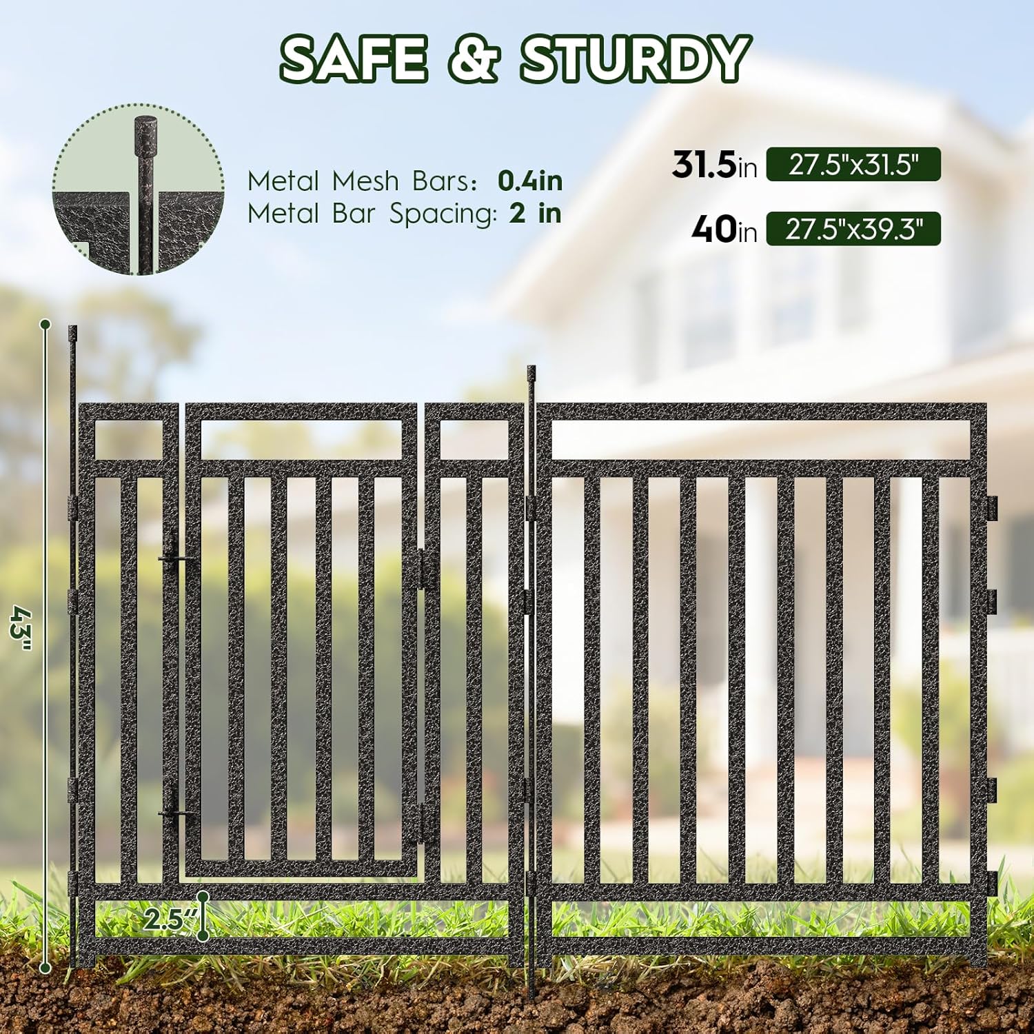 Adjustable Dog Fence