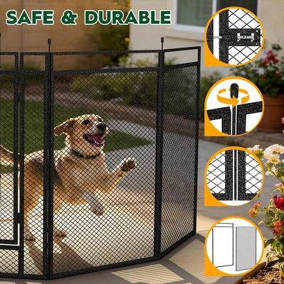 Mesh Paw-Safe Fence