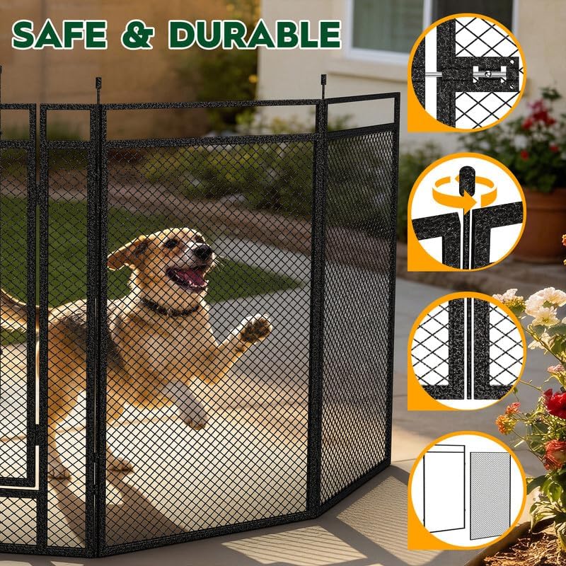 Mesh Paw-Safe Fence