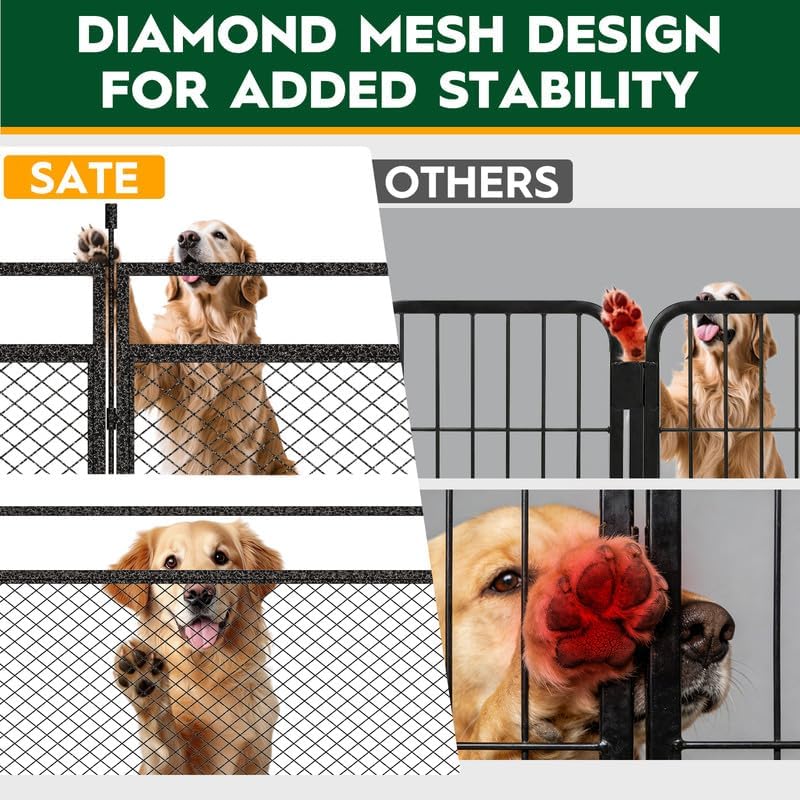 Mesh Paw-Safe Fence